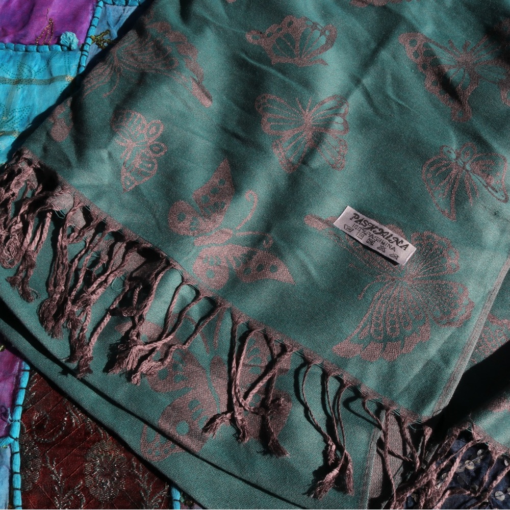 reversible pashmina scarf